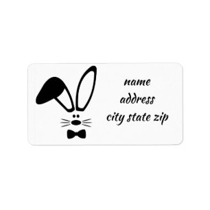 **EASTER RABBIT** ADDRESS LABELS