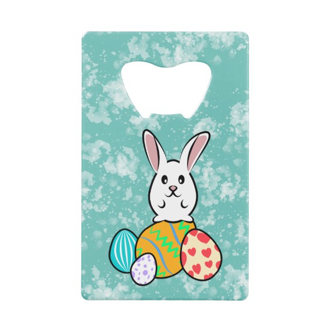 Easter Rabbit on Easter Eggs (Front)