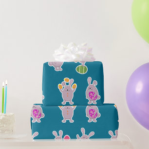 Easter Rabbits Wrapping Paper