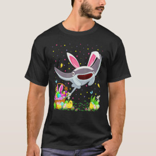 Easter Ray Fish Bunny Egg Hunting Ray Easter Sunda T-Shirt