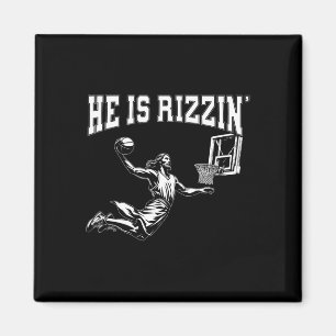Easter Religion Funny Bysketbyll Jesus Meme He Is Magnet