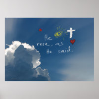 Easter Resurrection He Is Risen Jesus Rose