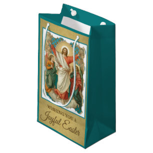 Easter Resurrection of Jesus Angels Small Gift Bag
