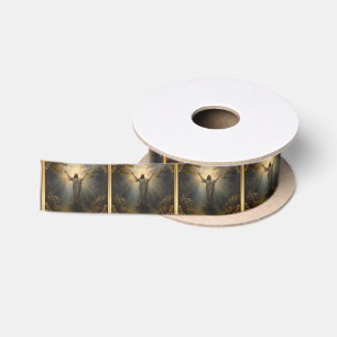 Easter Resurrection Religious Satin Ribbon