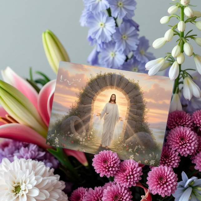 Easter Resurrection Scene Card (Creator Uploaded)