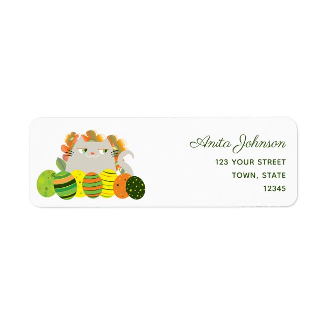 Easter Return Address Label (Front)