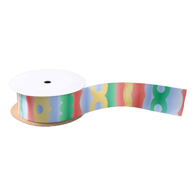 Easter Ribbon Personalised Easter Ribbon Satin Ribbon (Spool)