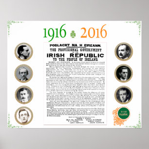 Easter Rising 1916 - 2016 Commemorative Poster