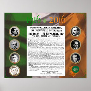 Easter Rising 1916 - 2016 Commemorative Poster
