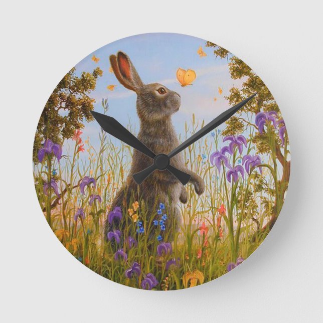 Easter Round Clock (Front)