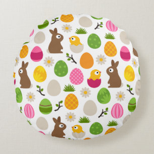 Easter Round Cushion