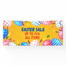 Easter Sale Promotional Banner