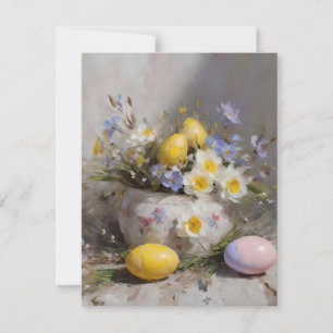 Easter Scene H - Oils Holiday Card