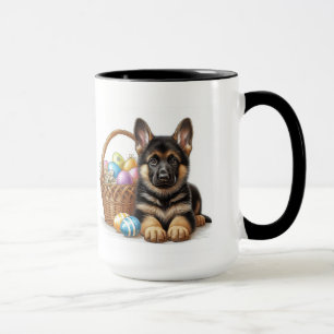 Easter Shepherd Pup Mug