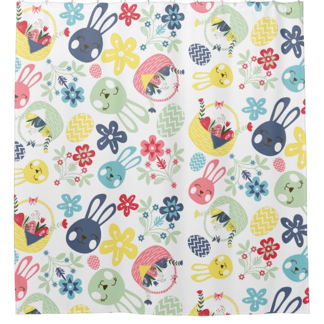 Easter Shower Curtain (Front)