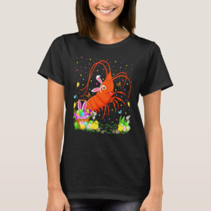 Easter Shrimp Fish Bunny Egg Hunting Shrimp Easter T-Shirt