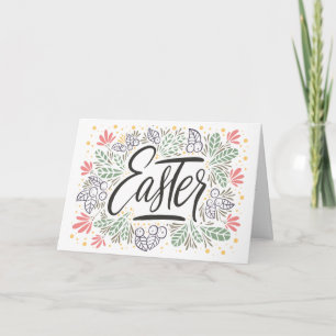 Easter Simple Vintage Holiday Card