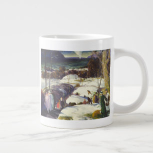 Easter Snow Large Coffee Mug