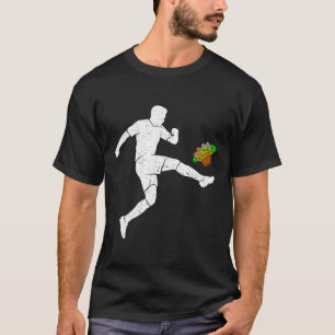 Easter Soccer Ice Cream Drip Dabbing Soccer Drippi T-Shirt