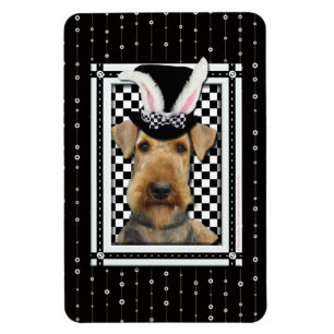 Easter - Some Bunny Loves You - Airedale Magnet