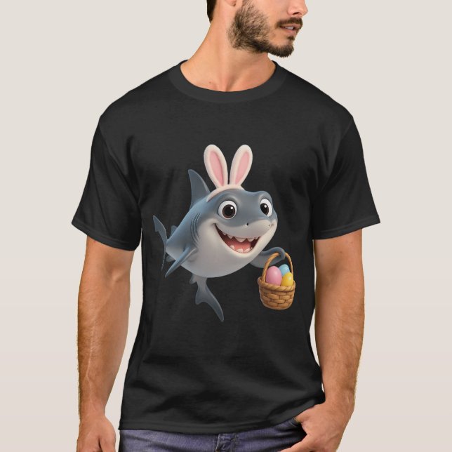 Easter Spinner Shark T-Shirt (Front)