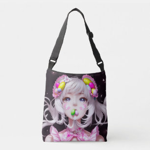 Easter/spring Anime girl Crossbody Bag