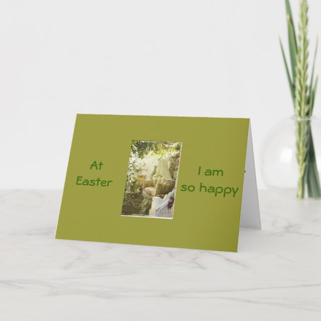 EASTER/SPRING ARE SPECIAL BECAUSE OF "YOU" HOLIDAY CARD (Front)