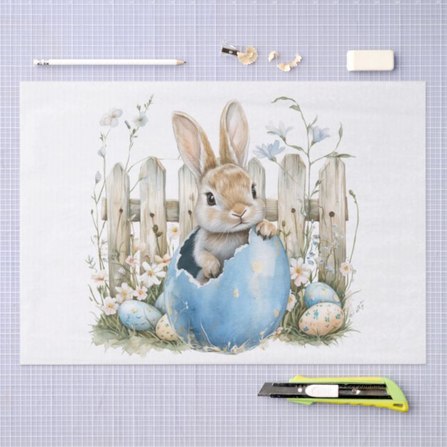 Easter Spring Bunny Tissue Paper (Craft)
