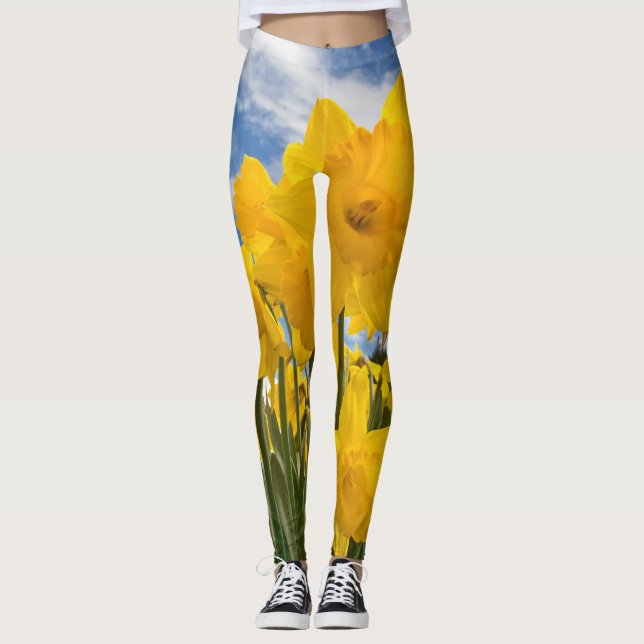 Easter & spring leggings (Front)