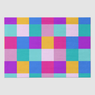 Easter Spring Squares   Tissue Paper