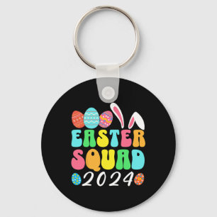 Easter Squad 2024 Bunny Egg Hunt Matching Group Ea Key Ring