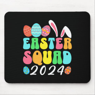 Easter Squad 2024 Bunny Egg Hunt Matching Group Ea Mouse Mat