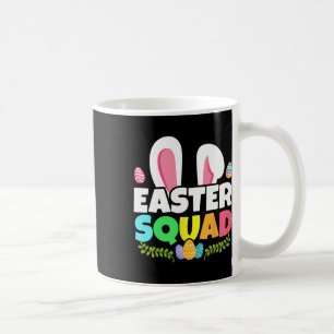Easter Squad Family Matching Bunny Ears Egg Huntin Coffee Mug