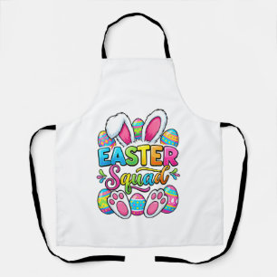 Easter Squad Family Matching Couple Easter Men Wom Apron