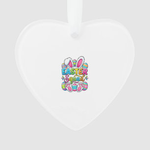 Easter Squad Family Matching Couple Easter Men Wom Ornament