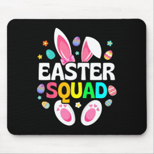 Easter Squad Family Matching Easter Day Bunny Egg  Mouse Mat