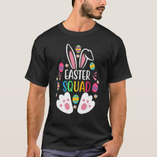 Easter Squad Family Matching Easter Day Bunny Egg T-Shirt