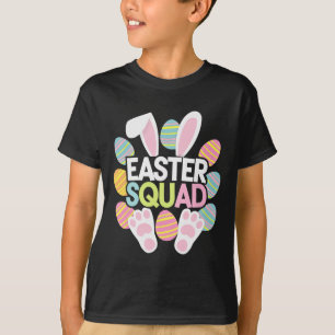 Easter Squad Family Matching Easter Day Bunny Egg T-Shirt