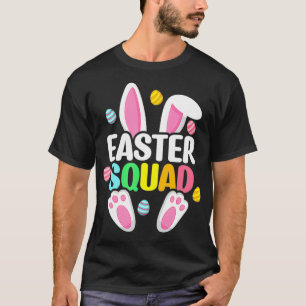 Easter Squad Family Matching Easter Day Bunny Egg T-Shirt