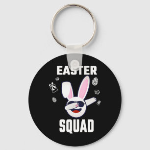 Easter Squad Family Matching Easter Day Group Men  Key Ring