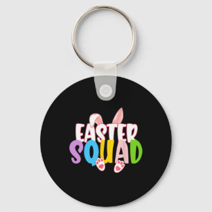 Easter Squad Family Matching Group Easter Egg Hunt Key Ring