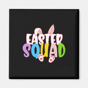 Easter Squad Family Matching Group Easter Egg Hunt Magnet