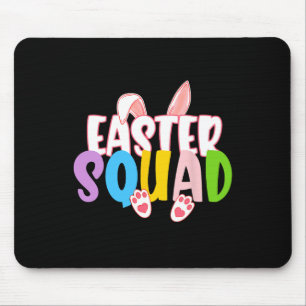 Easter Squad Family Matching Group Easter Egg Hunt Mouse Mat