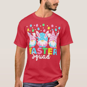 Easter Squad Funny Gnomes T-Shirt
