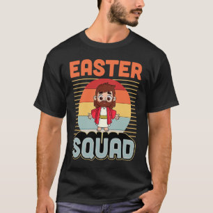 Easter Squad Retro Vintage Style Christian Jesus R T-Shirt