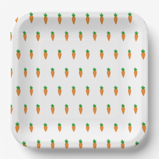 Easter Square Paper Plates (Front)