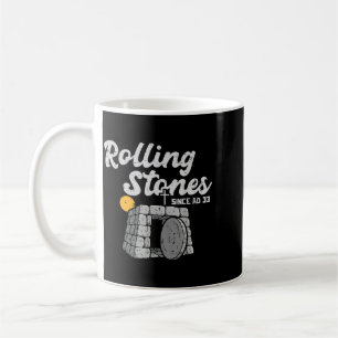 Easter Stone Was Rolled Away Risen Religious Men Coffee Mug