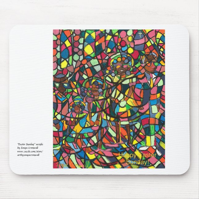 "Easter Sunday"  Mouse Mat (Front)