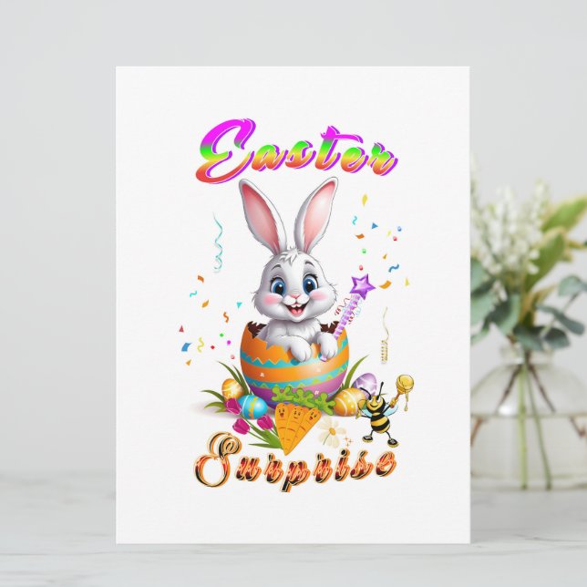 Easter Surprise Announcement (Standing Front)