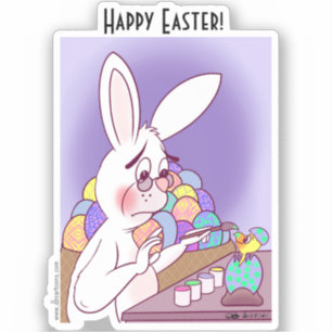 Easter Surprise Custom Cut Stickers
